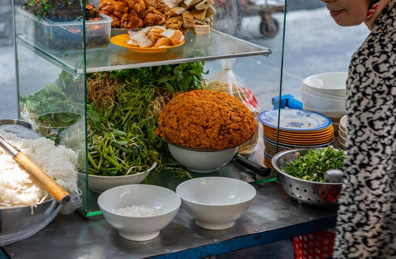 Curated Vietnamese dishes